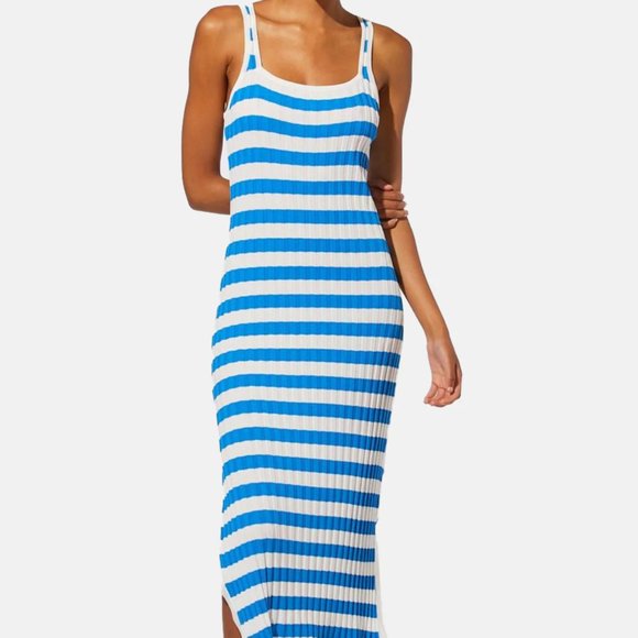 THE KIMBERLY DRESS, PEACOCK BLUE - Picture 2 of 7